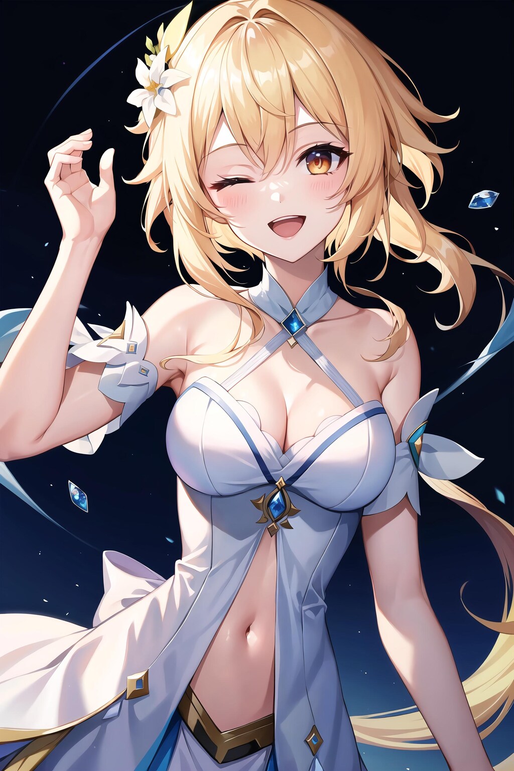へそ出し蛍