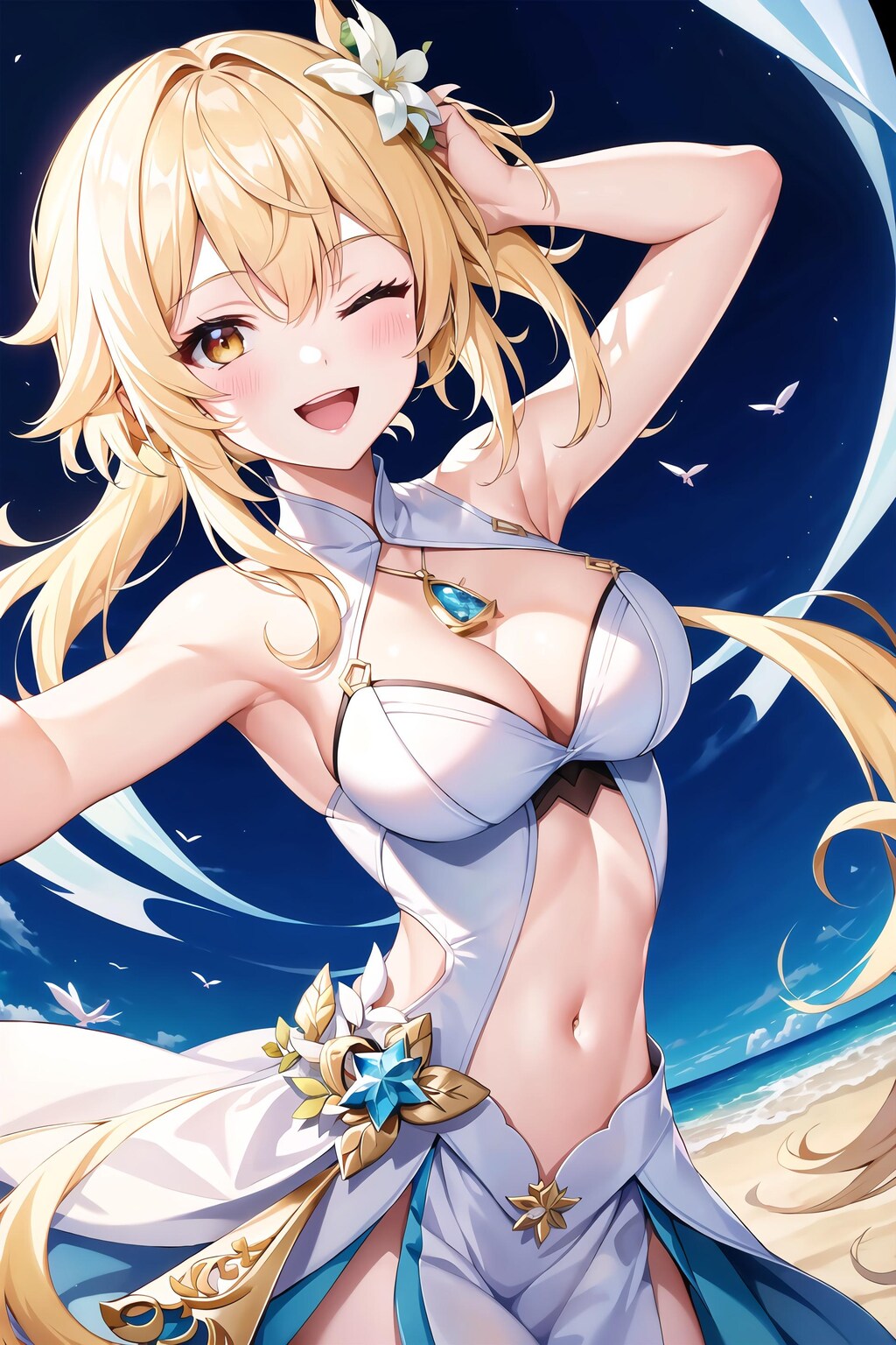 へそ出し蛍
