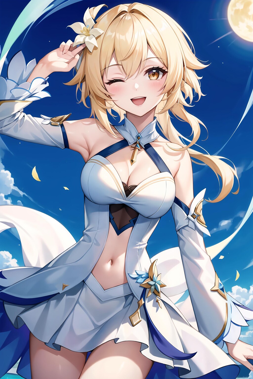 へそ出し蛍