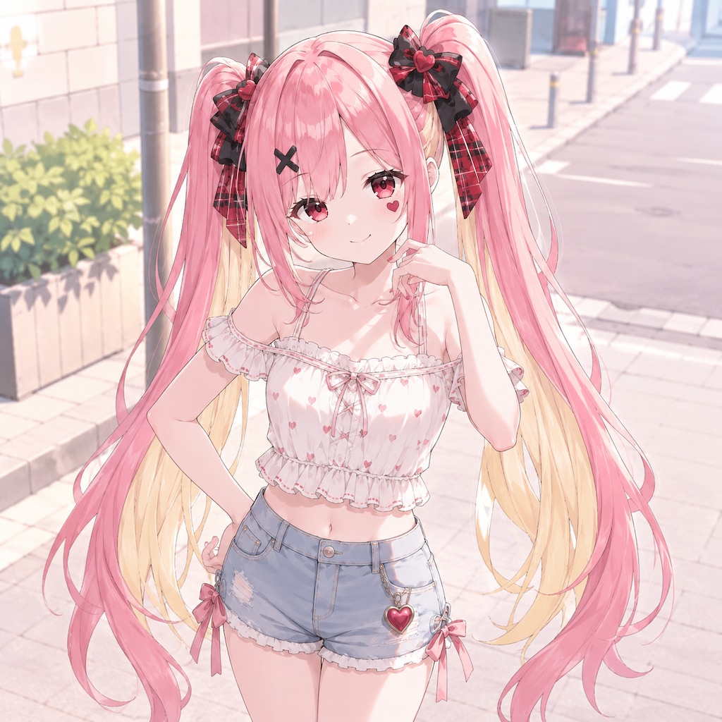 うちの子（仮）の夏コーデ