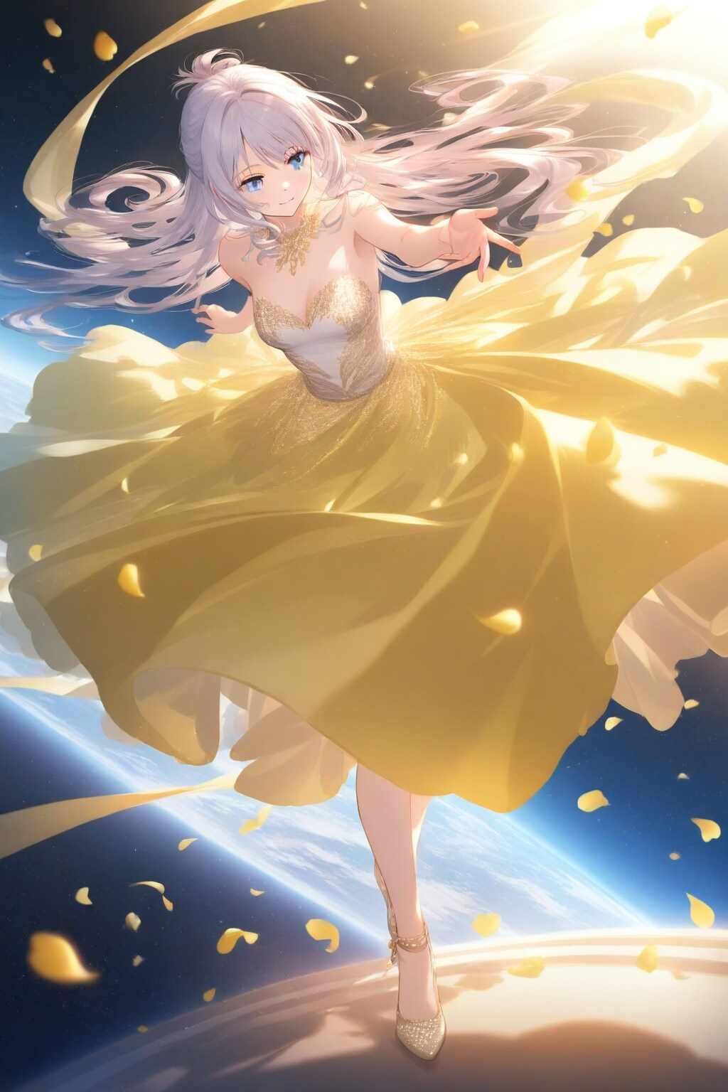 女神は愛する大地でダンスする | の人気AIイラスト・グラビア