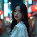 白シャツ美女の清楚感 8枚目