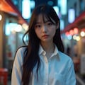 白シャツ美女の清楚感 7枚目