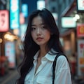 白シャツ美女の清楚感 10枚目