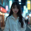 白シャツ美女の清楚感 5枚目