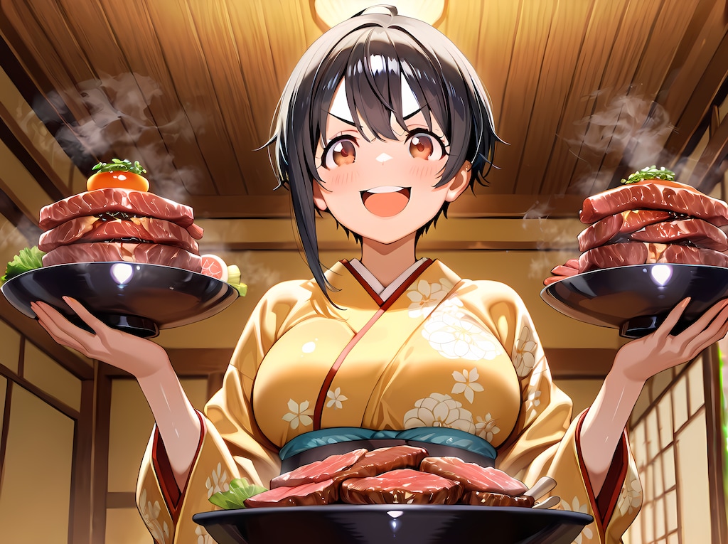 おかわりもドンドンある😋💖