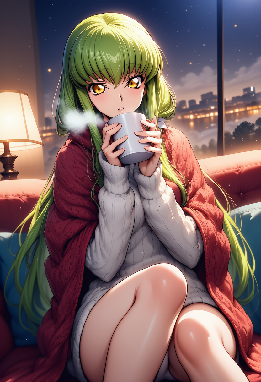 灯のぬくもり ― Warmth Beneath the Lamp | の人気AIイラスト・グラビア