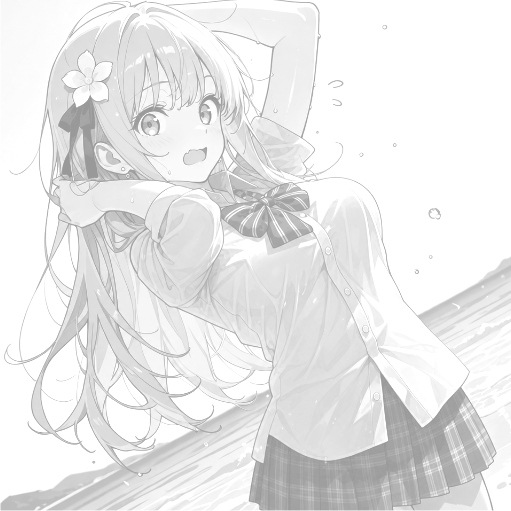 全画面表示で絵が変わる＋α | の人気AIイラスト・グラビア