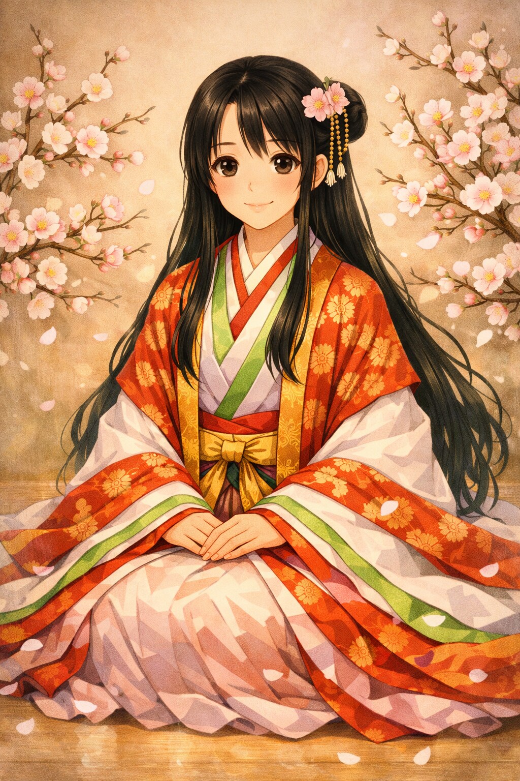 平安貴族女子 | の人気AIイラスト・グラビア