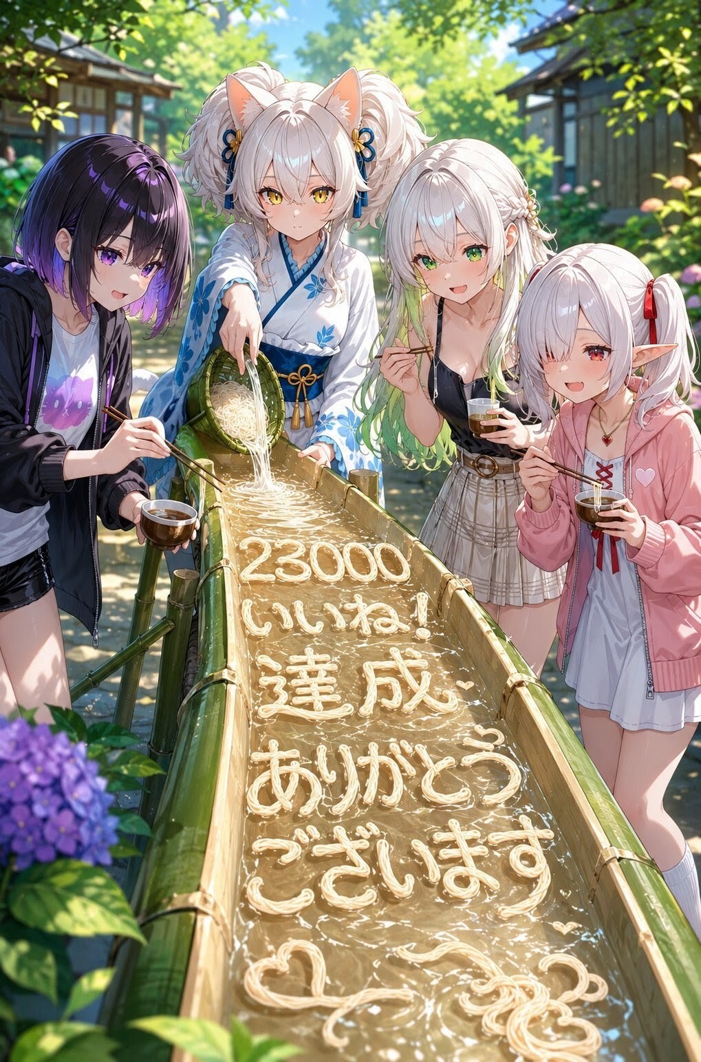 23000いいね！達成ありがとうございます