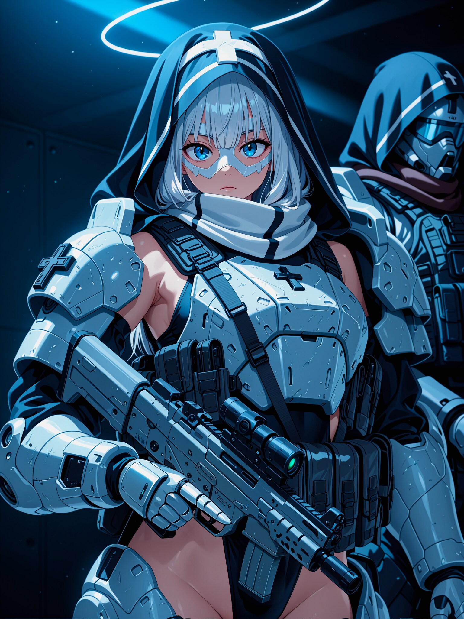 Battle-nun - Member Of AVA (Astra Vigil Armory) AVA-1