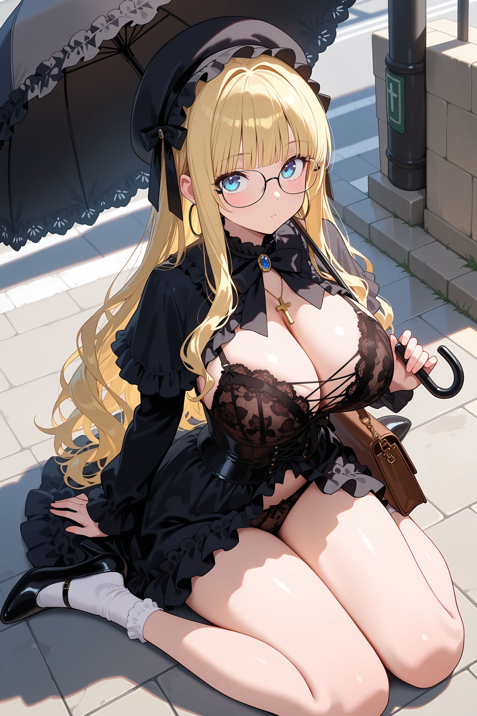 グレースさんのゴスロリ