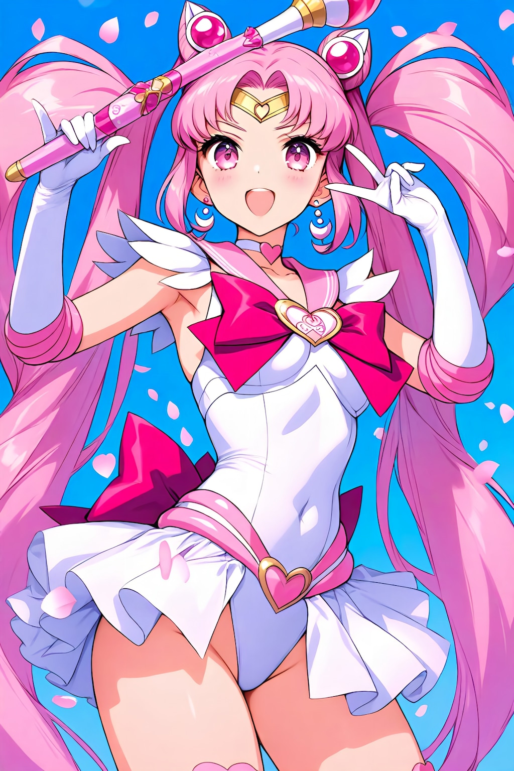 Lookalike Girls "Pink pigtails"