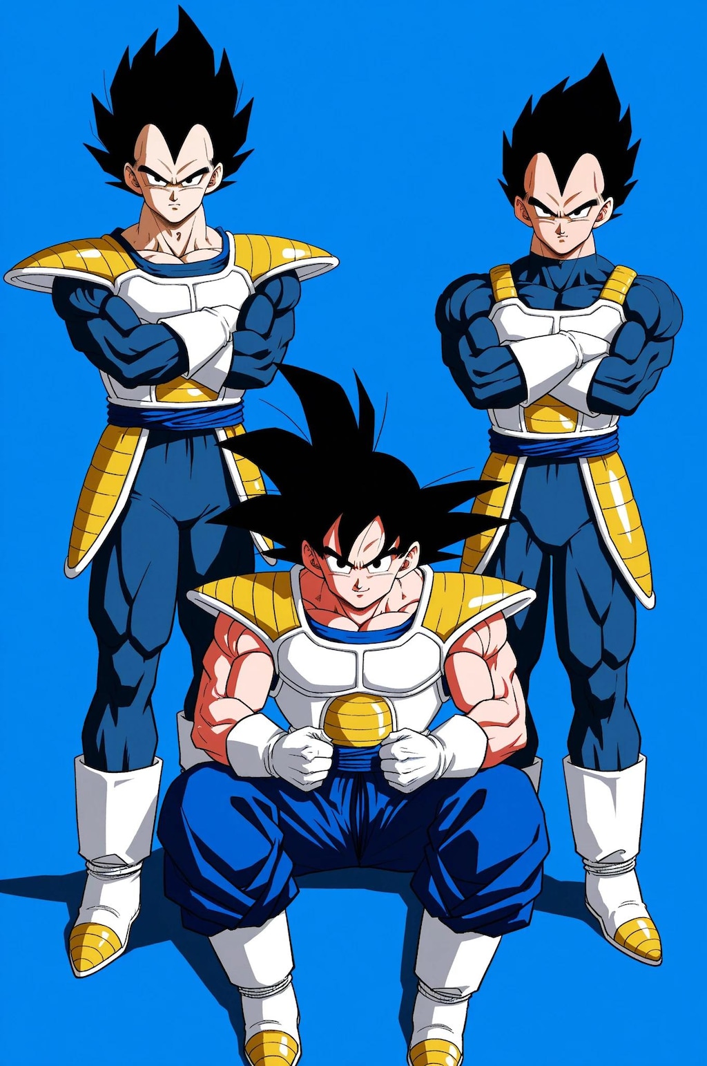 孫悟空とベジータ