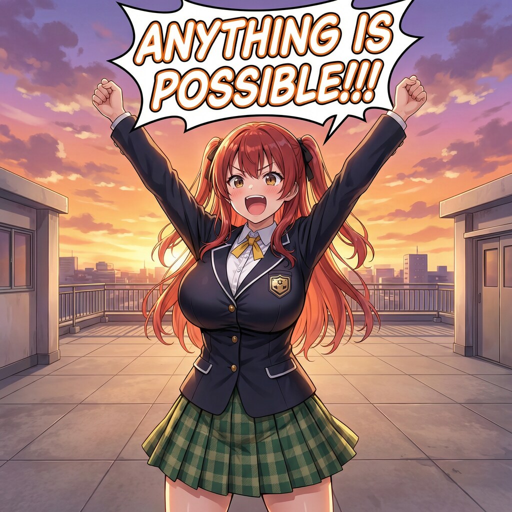 Anything is possible!!!