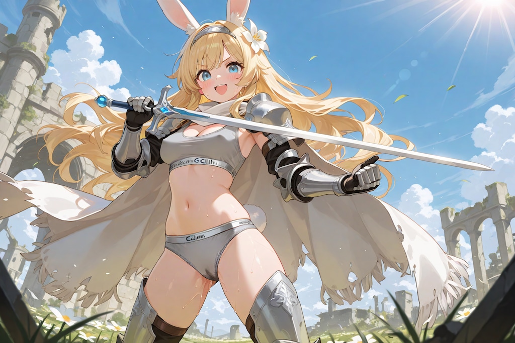 CKアーマーうさみみナイトさん
