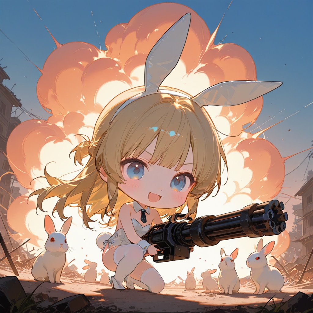 ガトリングバニーふたたび参上