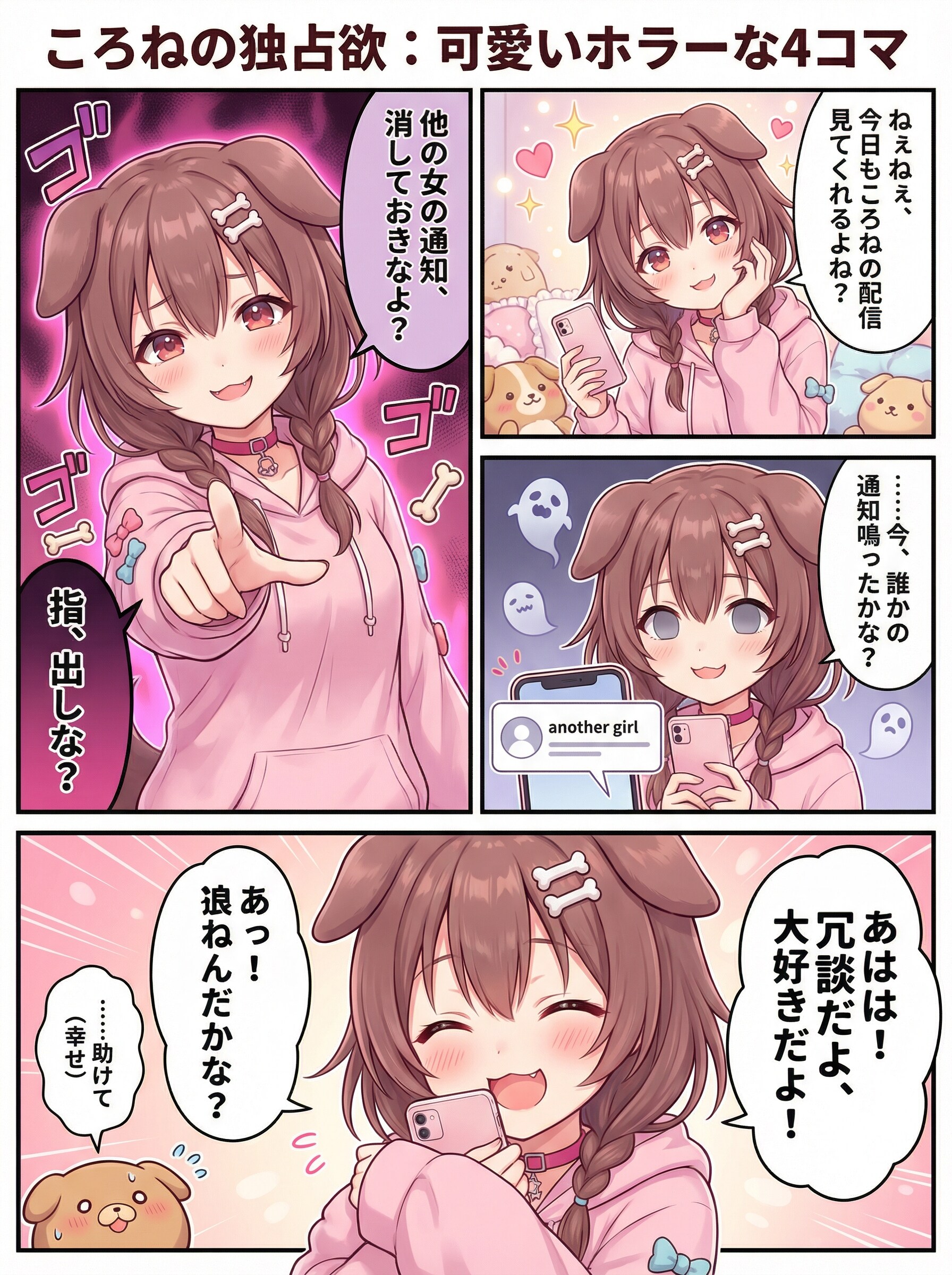 可愛いホラーな“圧“