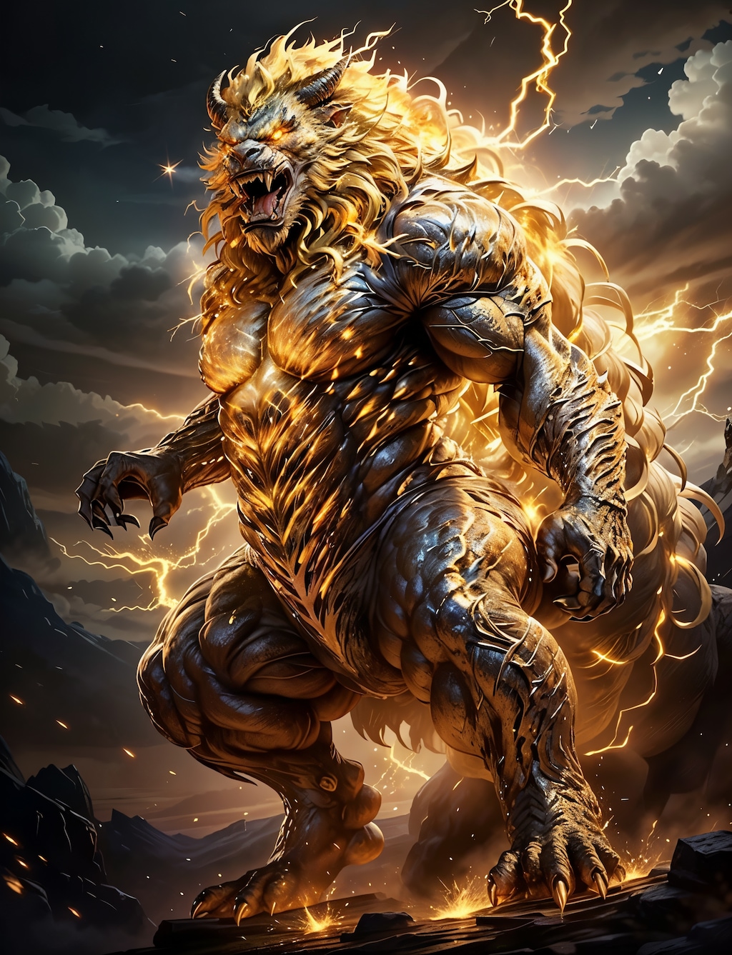 ライオンの人獣