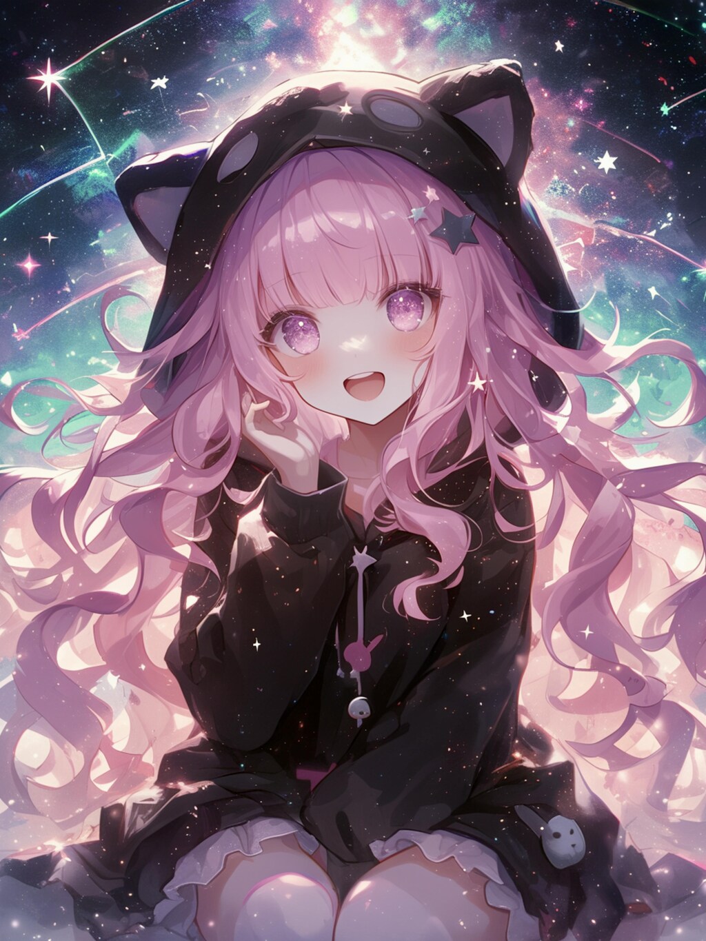 くま娘✖︎ピンク髪🐾