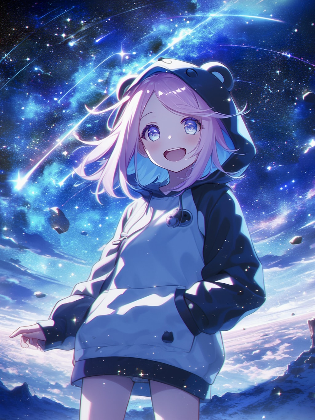 くま娘✖︎ピンク髪🐾