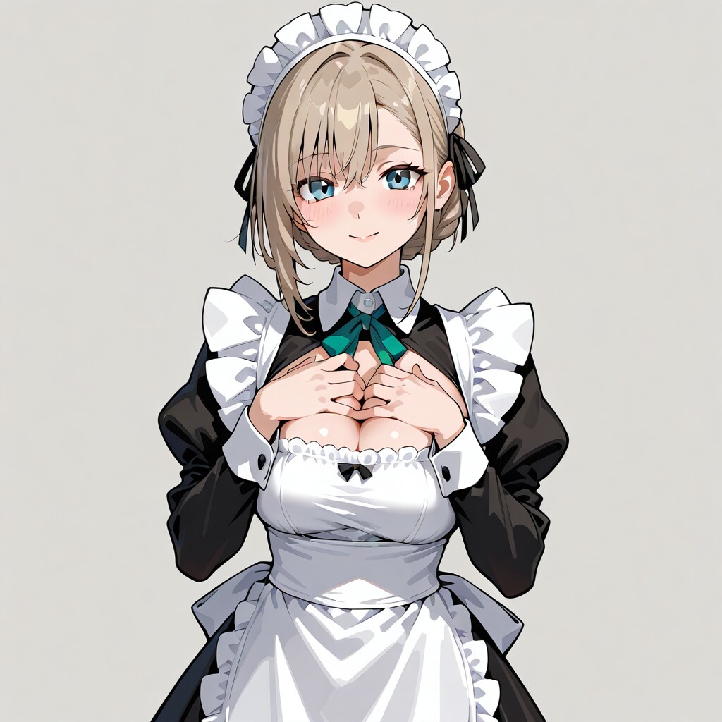 【一語生成】メイド　by #BUBBLU