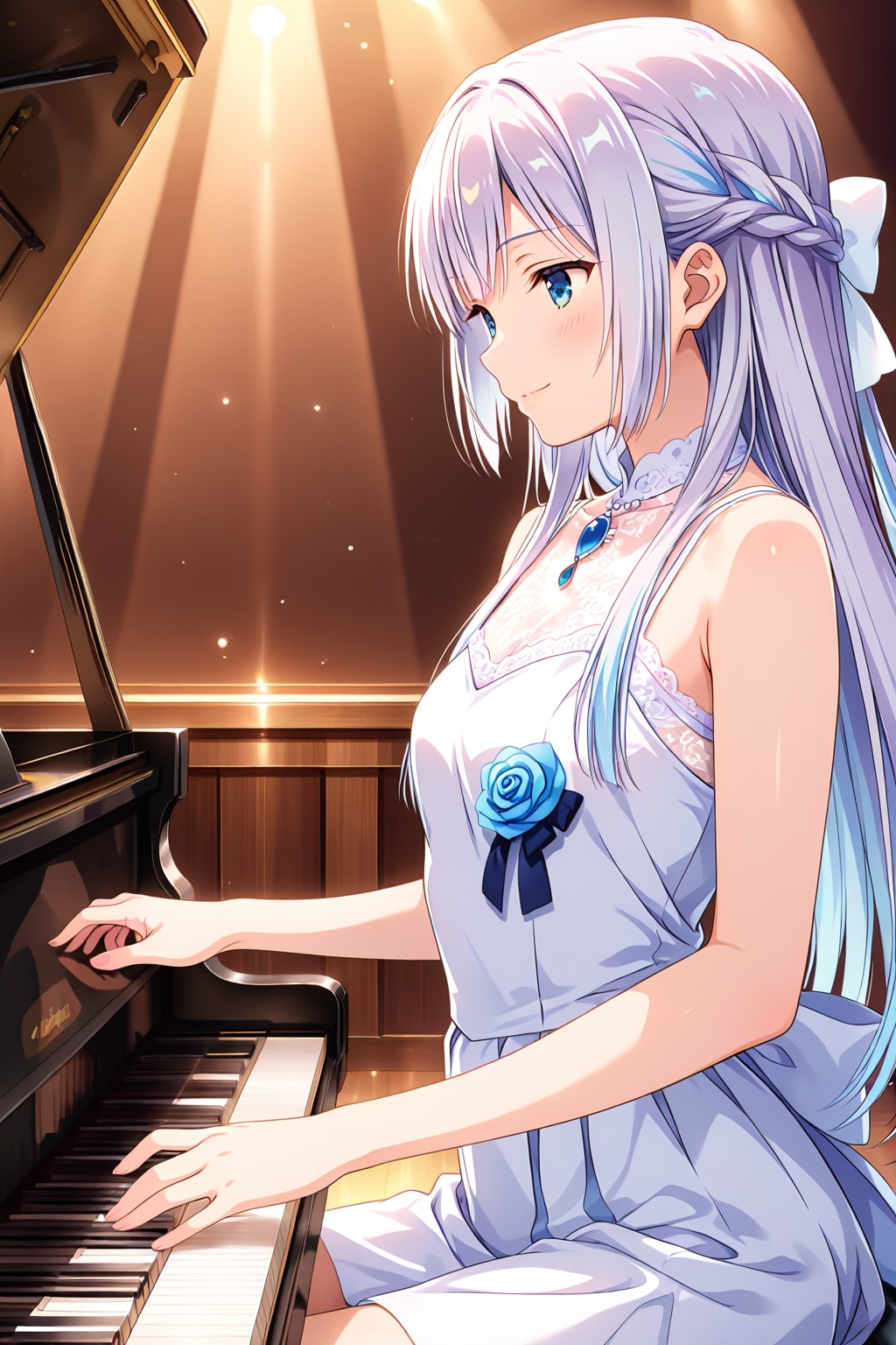 テストを兼ねて演奏風景 | の人気AIイラスト・グラビア