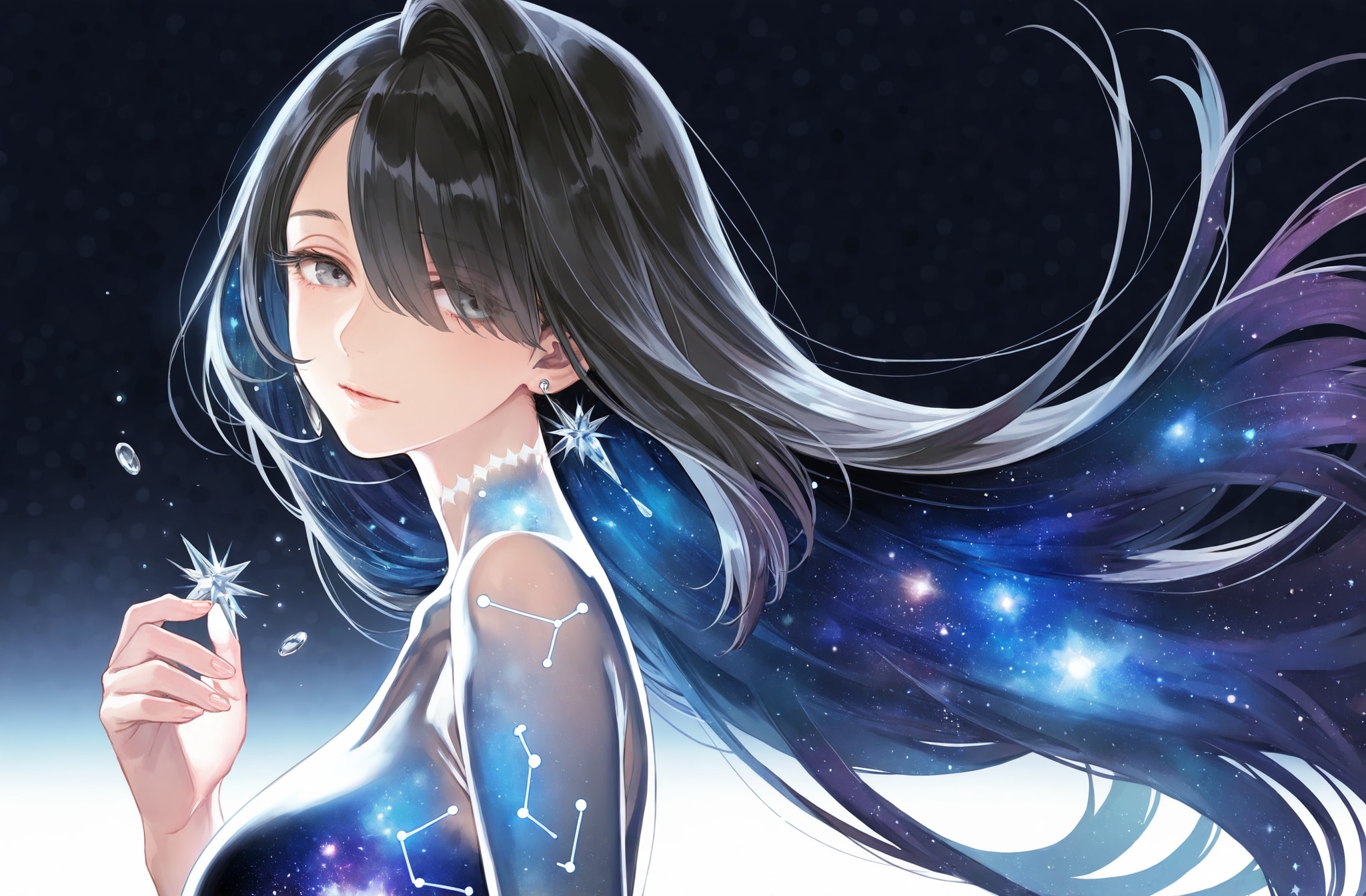 星空ドレス