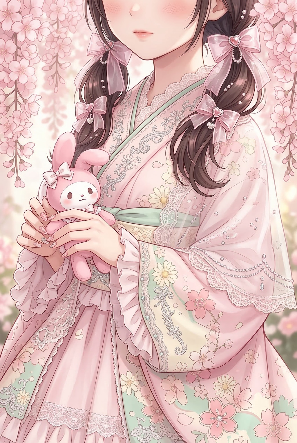 花夢桜織の微笑