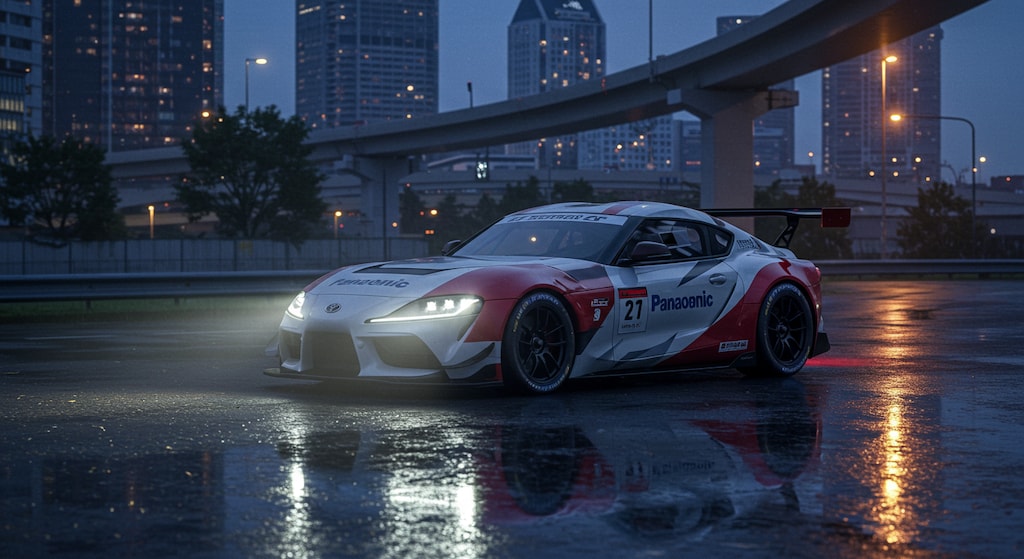 PanasonicGRスープラレーシングカー