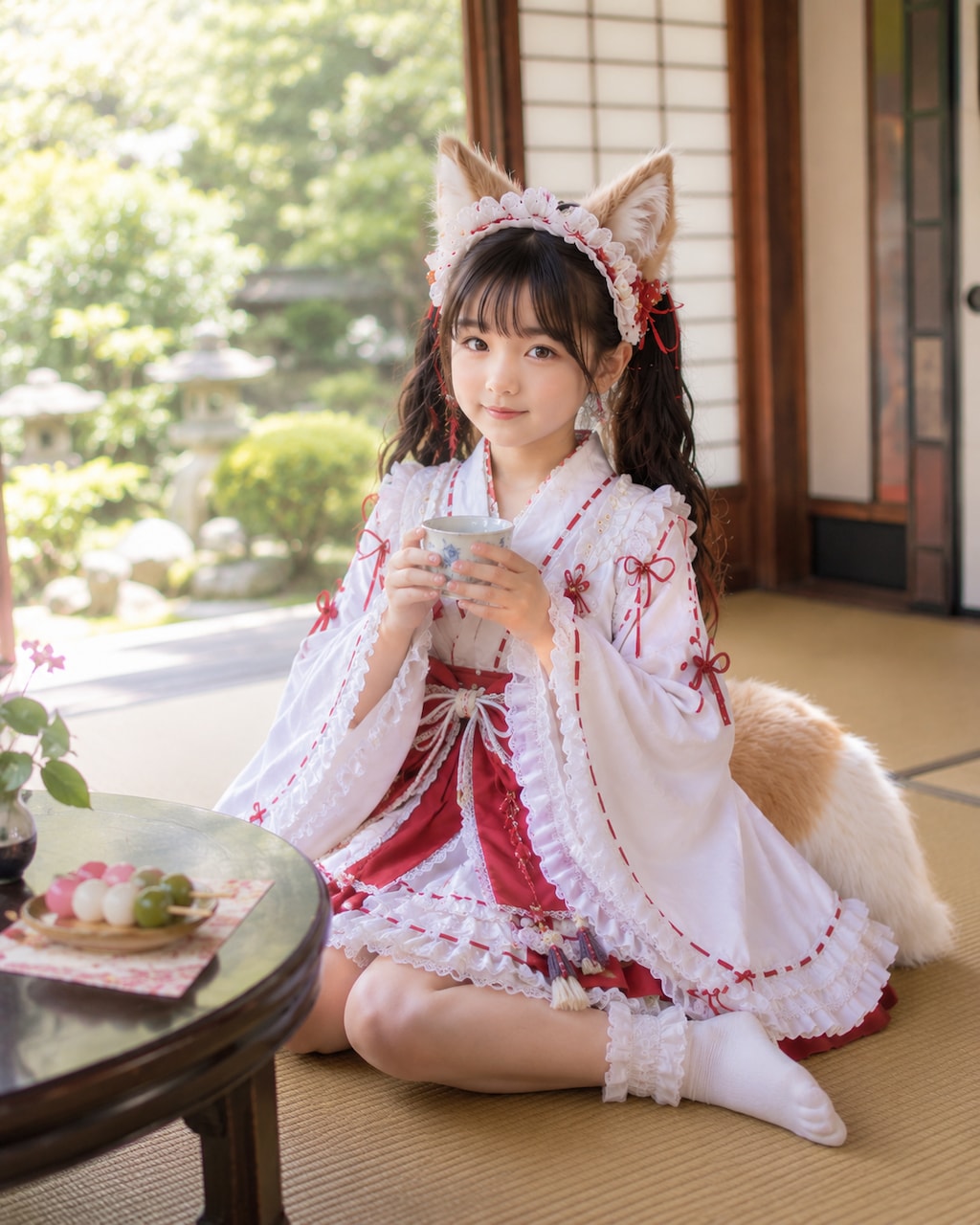 ケモミミ巫女