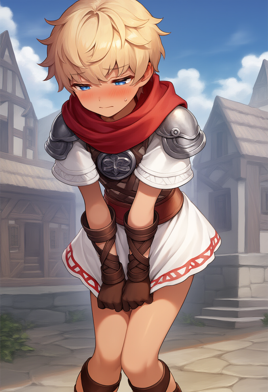 【TreeofSavior】ショタ啓示者くん（ペルタスト）の恥じらいと風のいたずら