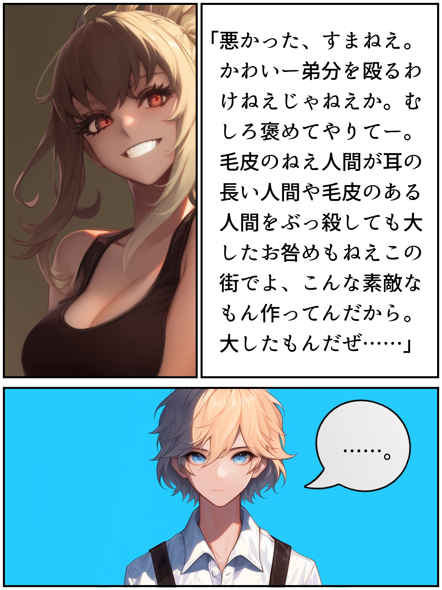 【絵付き小説】マリオネットとスティレット【第四話（3/3）】