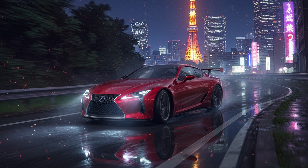 プロンプト借りて再現シリーズ　車編1