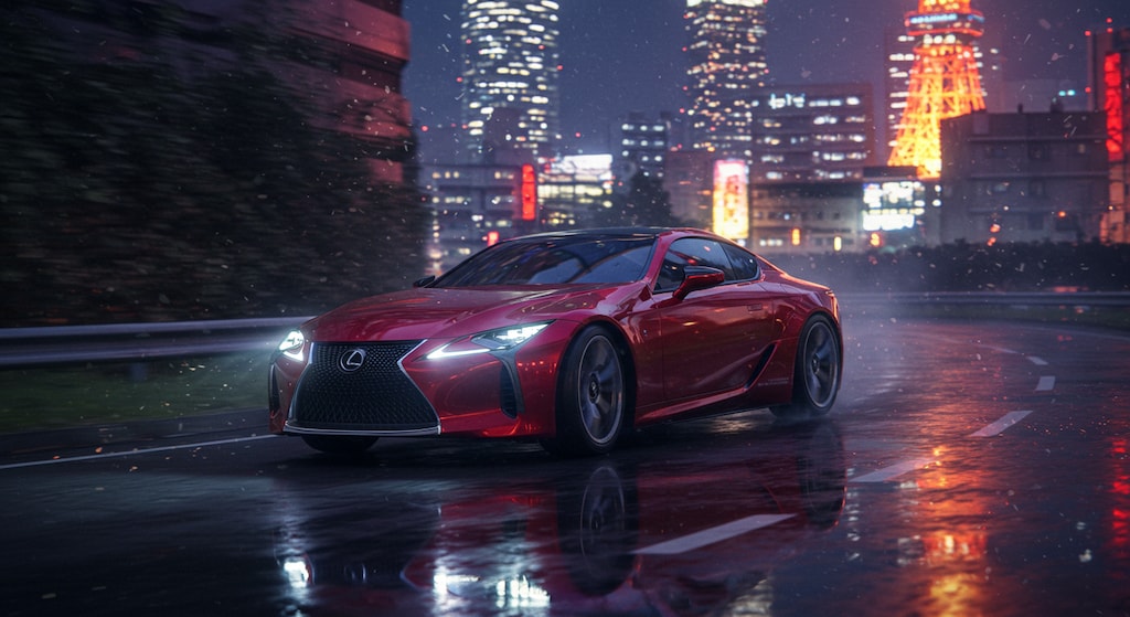 プロンプト借りて再現シリーズ　車編1