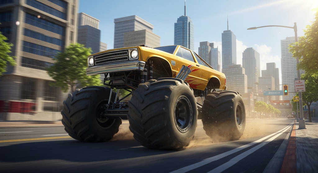 プロンプト借りて再現シリーズ　車編1