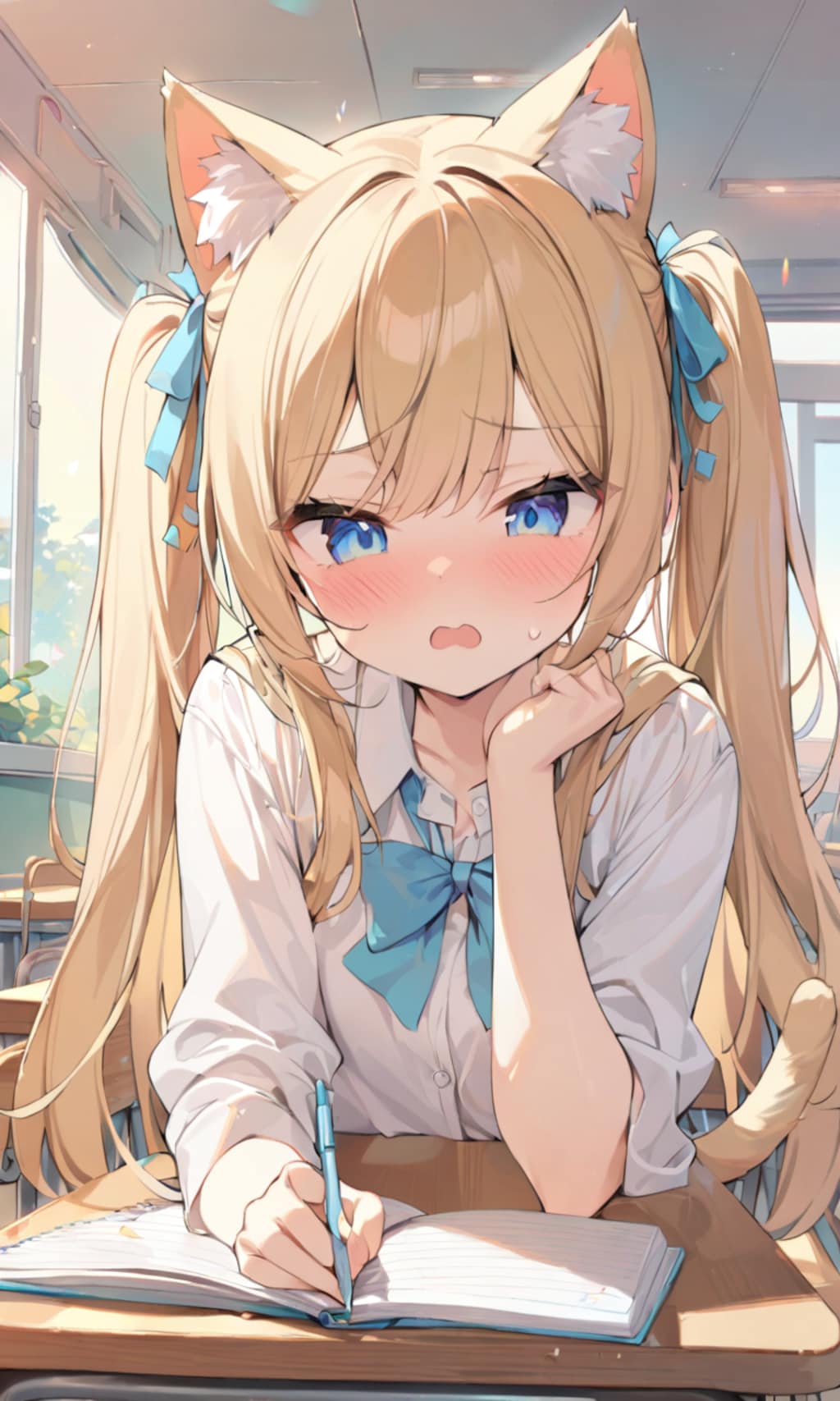 こるり「暑い暑い」まや「ボタン戻せ」こるり「暑いし嫌」