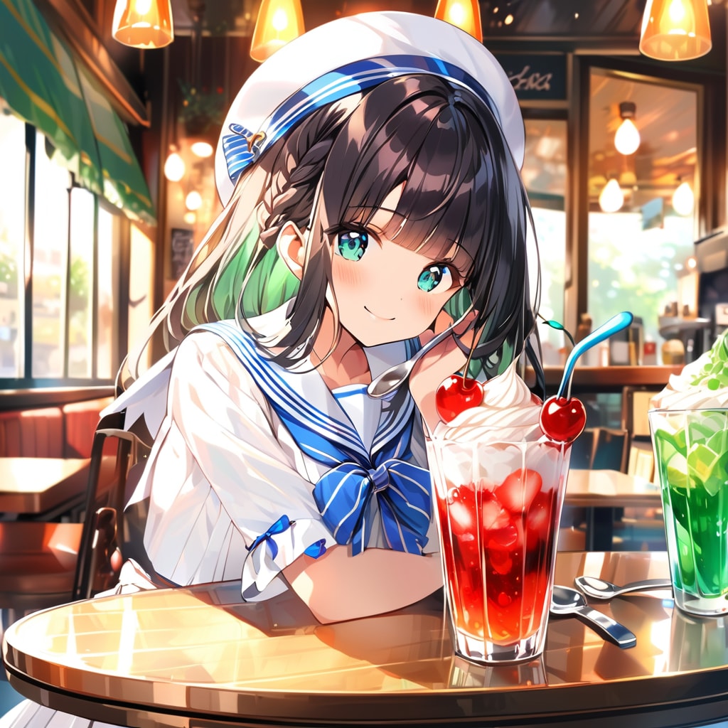 クリームソーダ | の人気AIイラスト・グラビア