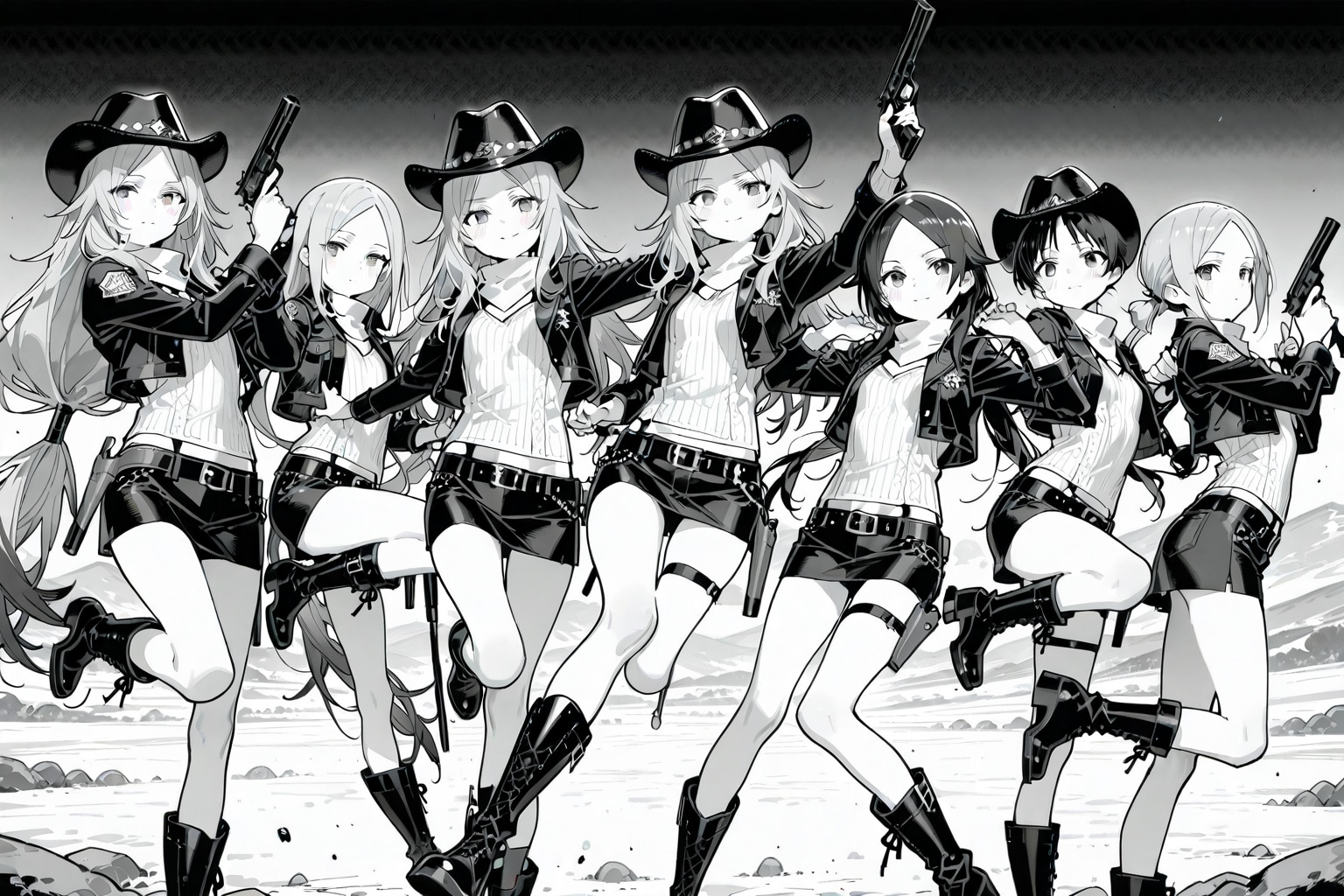 荒野のなんちゃら | の人気AIイラスト・グラビア