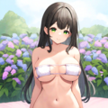 A magical girl in a square bikini 3枚目