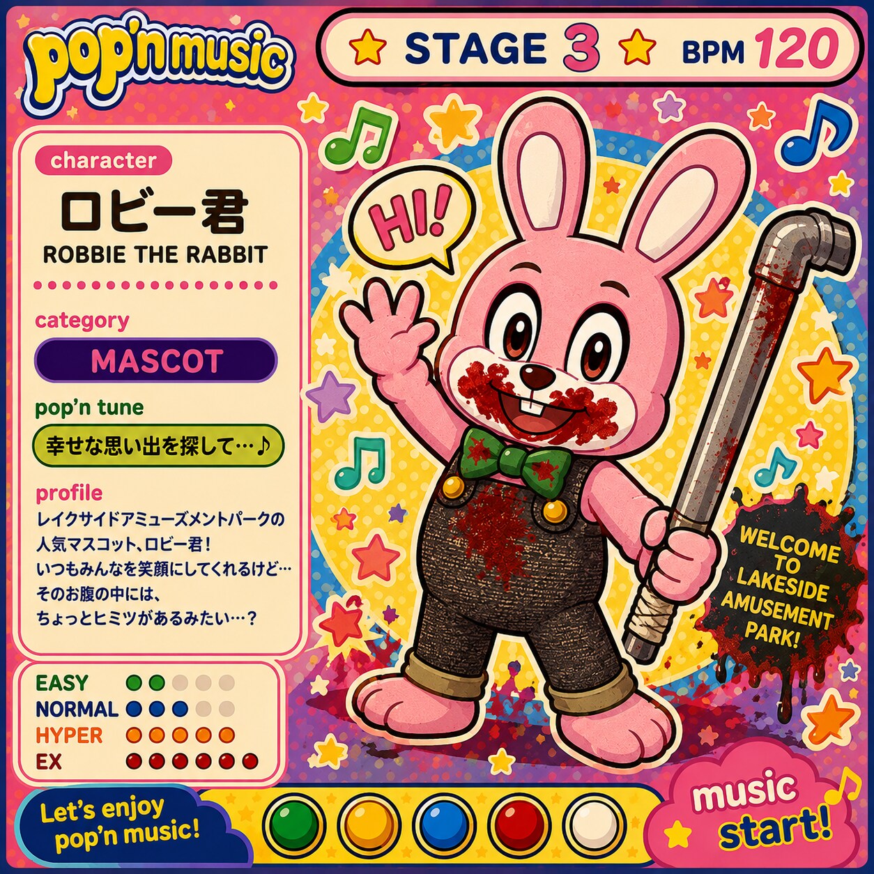 ポップン風ロビー君 | の人気AIイラスト・グラビア