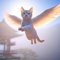 晴れた霧にて猫天使は翔ぶ 【天駆ける翼たち】 6枚目
