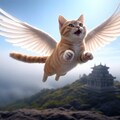 晴れた霧にて猫天使は翔ぶ 【天駆ける翼たち】 7枚目