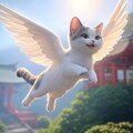 晴れた霧にて猫天使は翔ぶ 【天駆ける翼たち】 8枚目