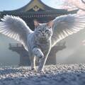 晴れた霧にて猫天使は翔ぶ 【天駆ける翼たち】 3枚目