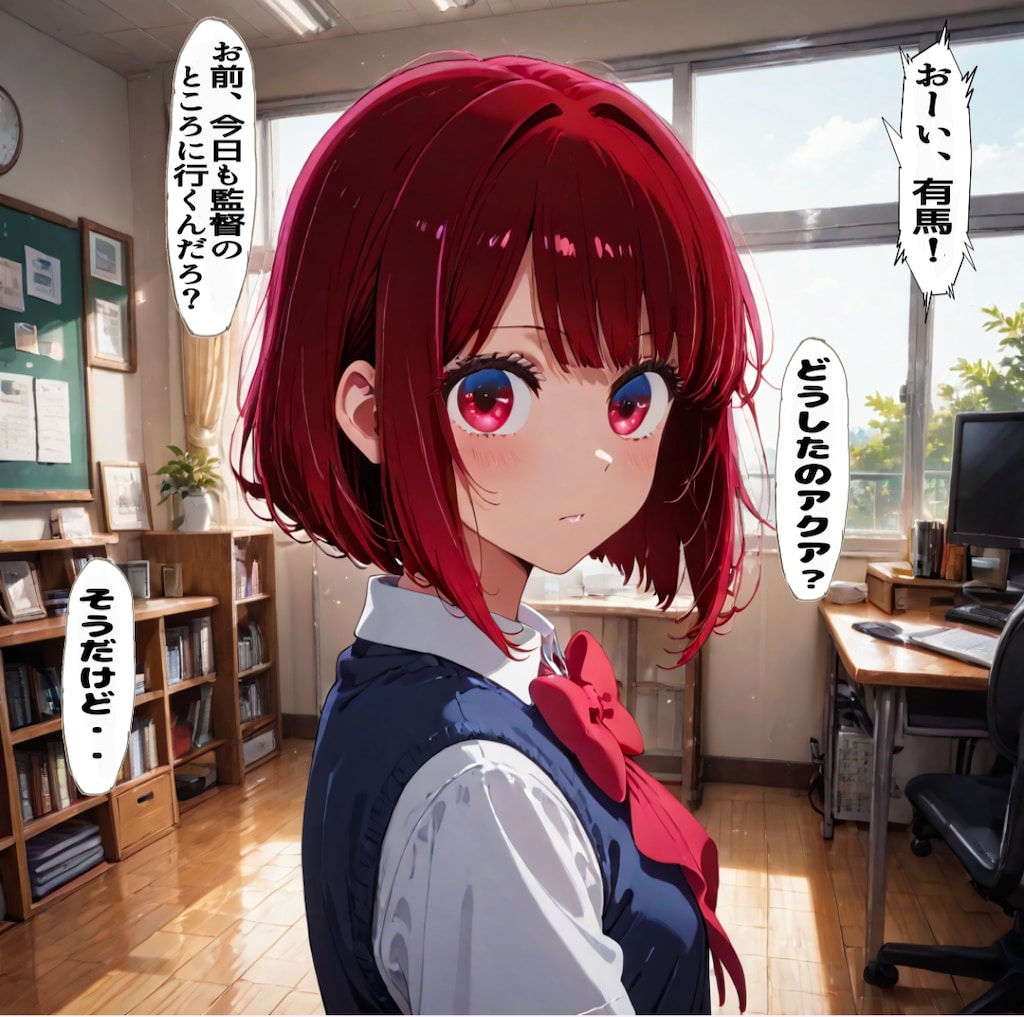 放課後、独身監督のもとへ向かう役者志望の女のコ