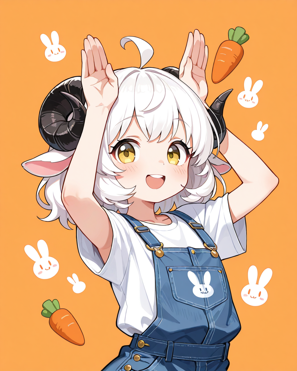 おはよウサギ（もう夜）