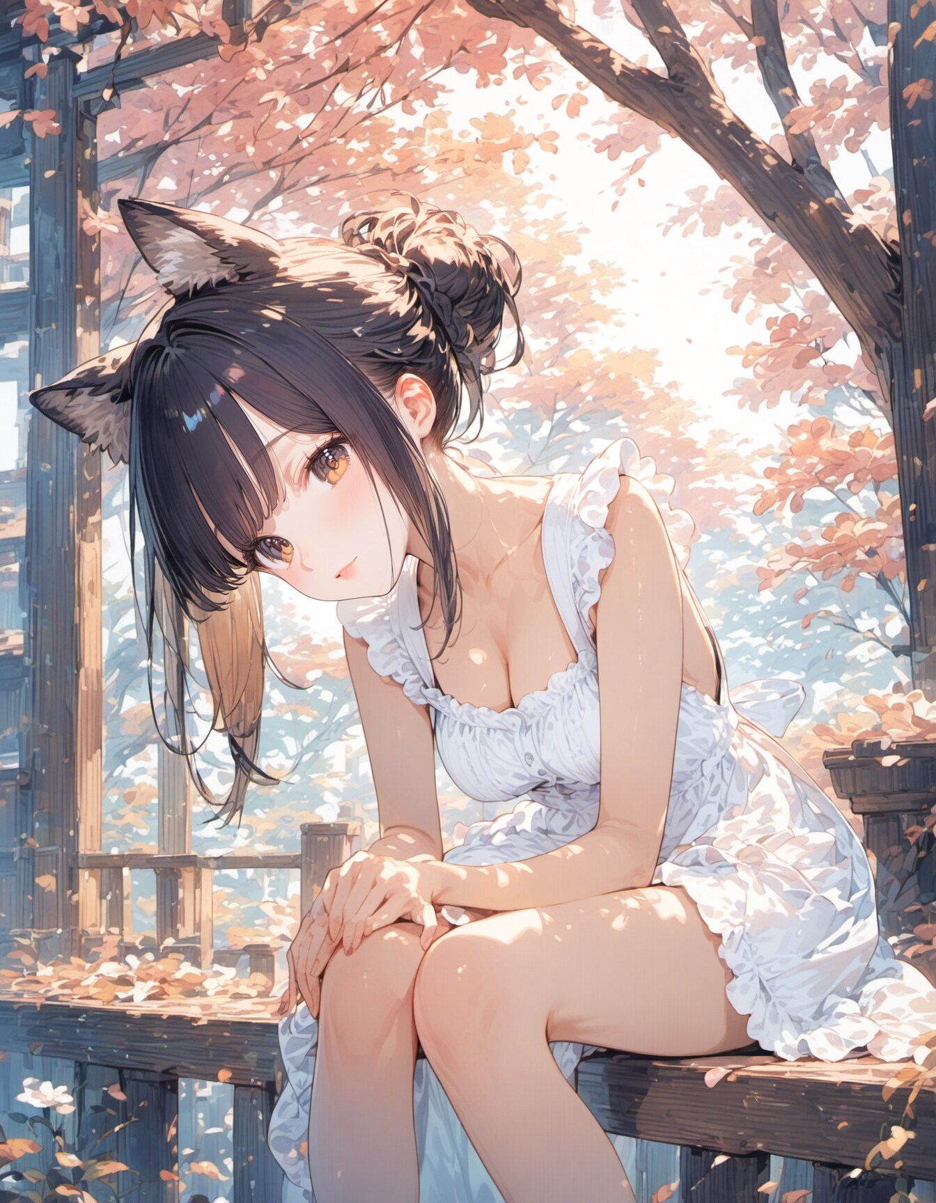 Porch Gaze | の人気AIイラスト・グラビア