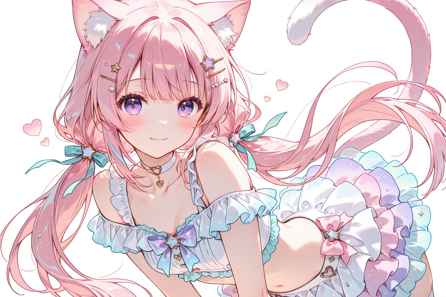 アイドル猫耳桃香 49 （BONSAI Edition） | の人気AIイラスト・グラビア