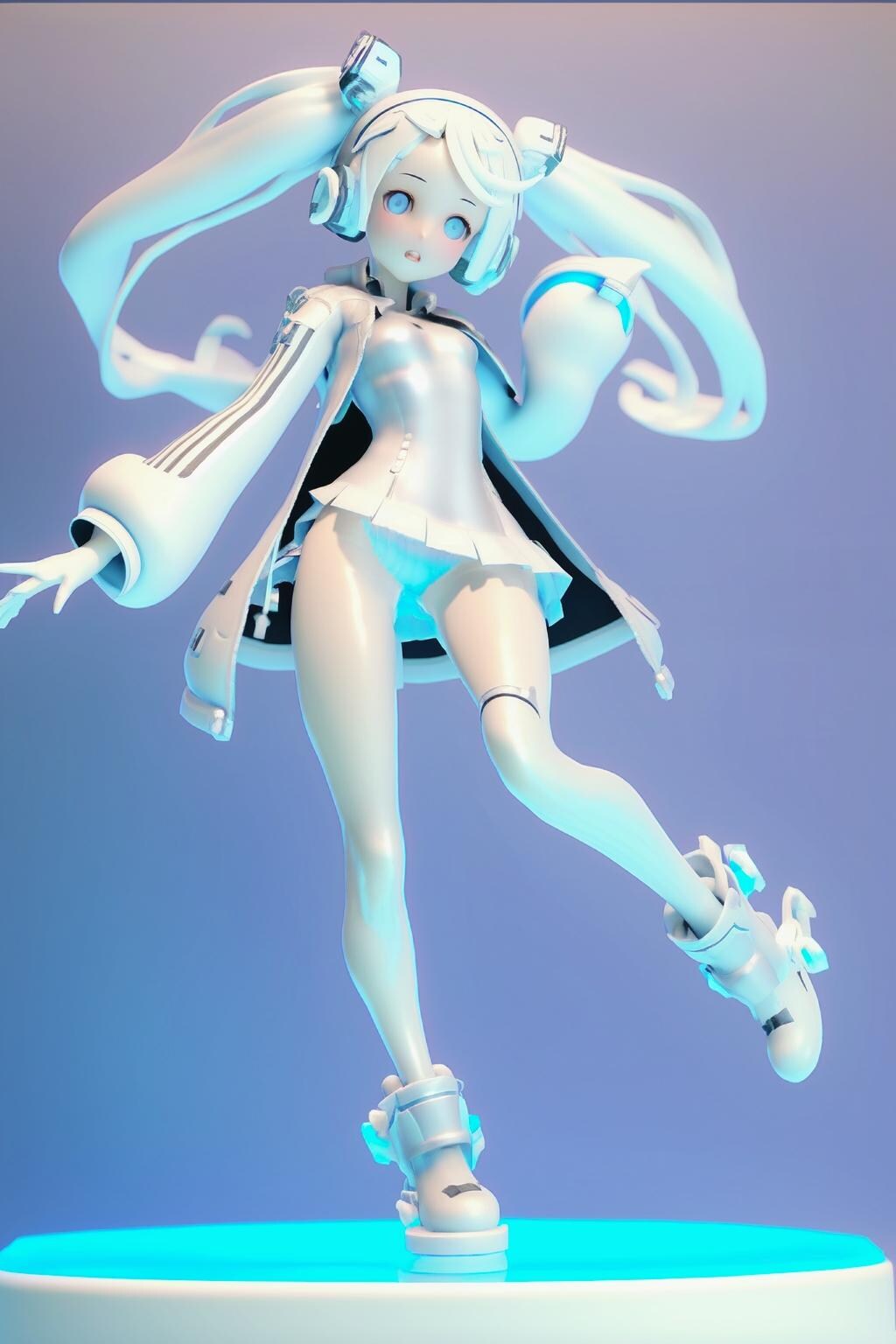 フィギュア風味の女の子